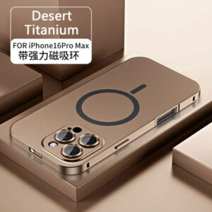 Luxury Metal Frame Phone Case for iPhone Pro Max Aluminum Back Cover
