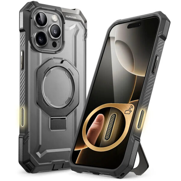 Rugged Magnetic SUPCASE for iPhone 16 Pro Max with Camera Control & Kickstand – UB Grip Series - Image 6