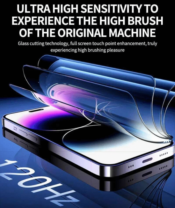 iPhone Screen Protector – Dust-Free Tempered Glass for iPhone 11 to 15 - Image 5