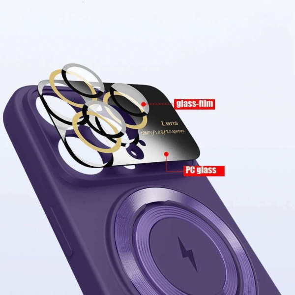 Magsafe Wireless Charging Car Holder Ring Case for iPhone 11–15 Pro Max - Image 6