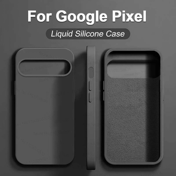 Pixel 9 XL Liquid Silicone Case for Google Pixel 6–9 Pro Series