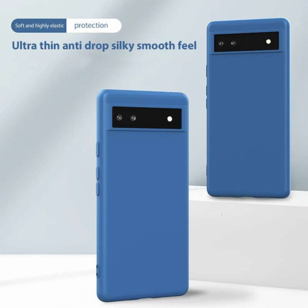 Pixel 9 XL Liquid Silicone Case – Shockproof Soft Bumper Cover for Google Pixel 6–9 Series - Image 2