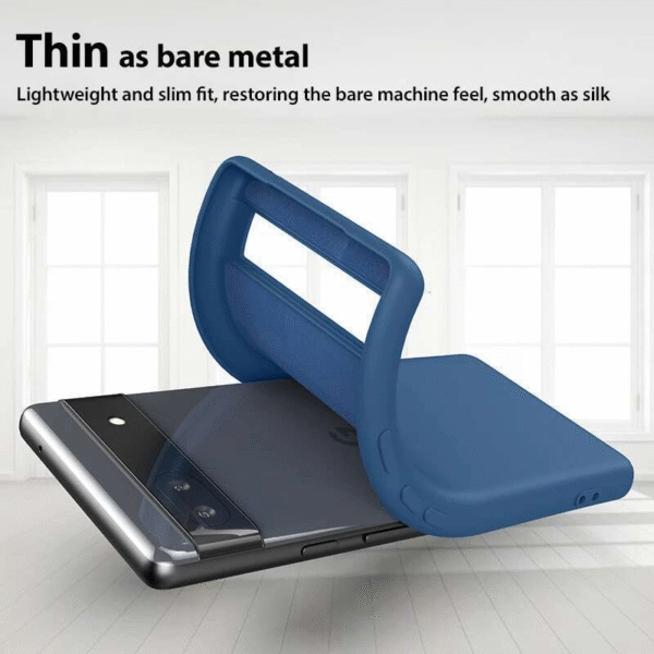 Pixel 9 XL Liquid Silicone Case – Shockproof Soft Bumper Cover for Google Pixel 6–9 Series - Image 5