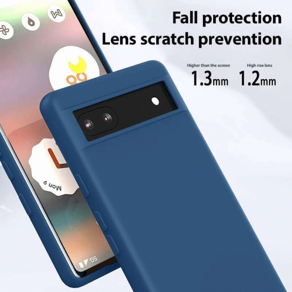 Pixel 9 XL Liquid Silicone Case – Shockproof Soft Bumper Cover for Google Pixel 6–9 Series - Image 6