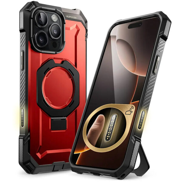 Rugged Magnetic SUPCASE for iPhone 16 Pro Max with Camera Control & Kickstand – UB Grip Series - Image 8