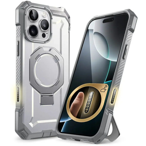 Rugged Magnetic SUPCASE for iPhone 16 Pro Max with Camera Control & Kickstand – UB Grip Series - Image 9