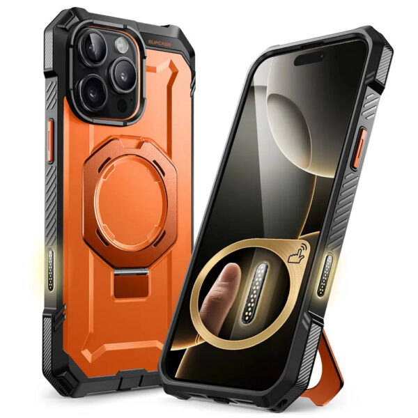 Rugged Magnetic SUPCASE for iPhone 16 Pro Max with Camera Control & Kickstand – UB Grip Series - Image 11