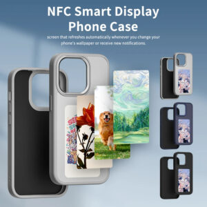 NFC DIY picture ink phone case for iPhone 13–16 Pro Max
