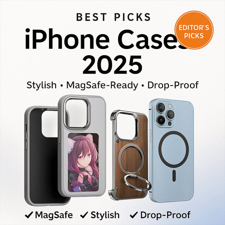 Best iPhone Cases 2025 – Anime, Wood, and Magsafe Protection