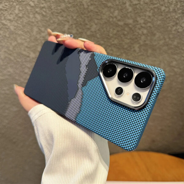 Kevlar Carbon Fiber Magnetic Samsung Case – MagSafe for S23+/S24/S25 Ultra - Image 7