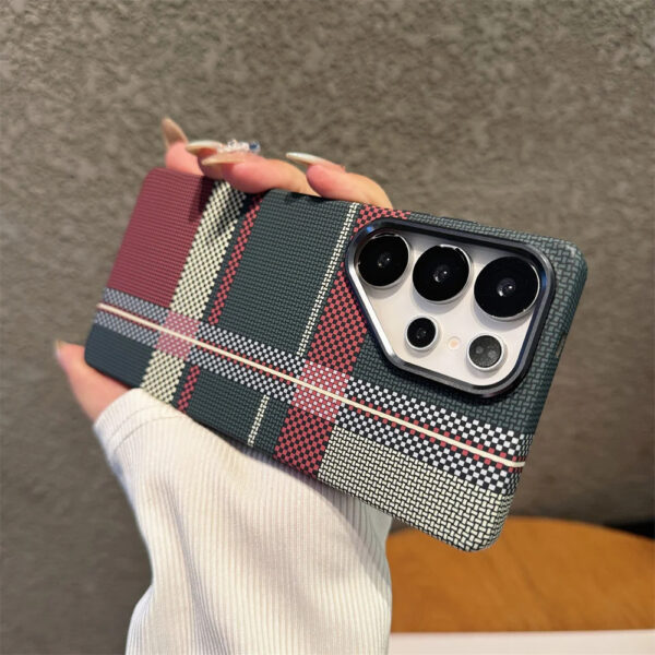 Kevlar Carbon Fiber Magnetic Samsung Case – MagSafe for S23+/S24/S25 Ultra - Image 9