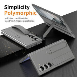 Samsung Z Fold 6 Wristband Case with Kickstand