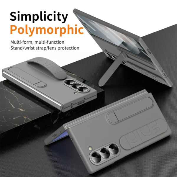 Samsung Z Fold 6 Wristband Case with Kickstand