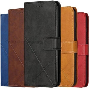 Flip Leather Wallet Phone Case in 5 Colors for Samsung Galaxy A Series