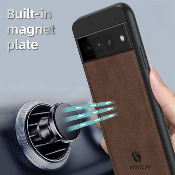 Built-in Magnetic Plate Phone Case for Car Mount