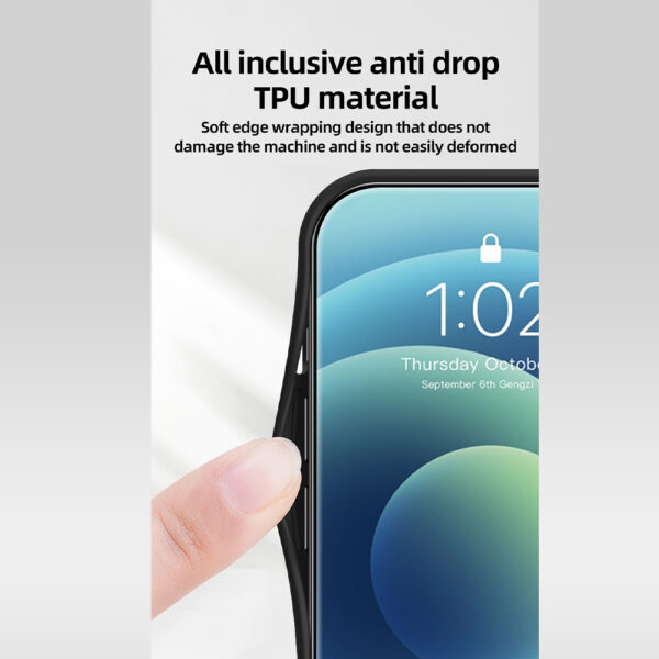 Anti-Drop TPU Material with Soft Edges