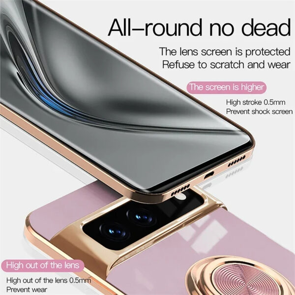 High Edge Screen Protection with Raised Bezel