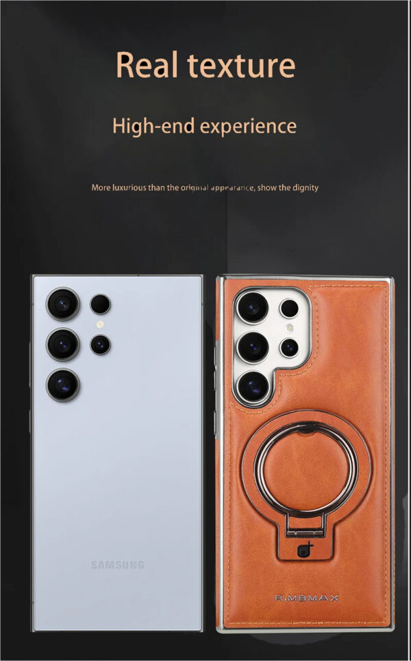 Real Texture Comparison of Samsung Leather Case
