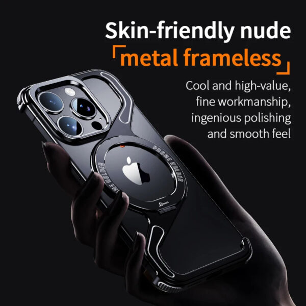 Skin-Friendly Frame Case with Polished Finish
