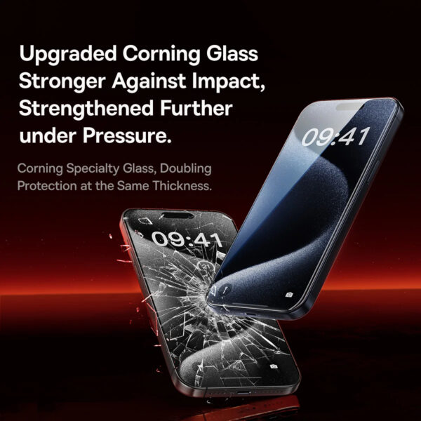 Corning Tempered Glass Impact Protection