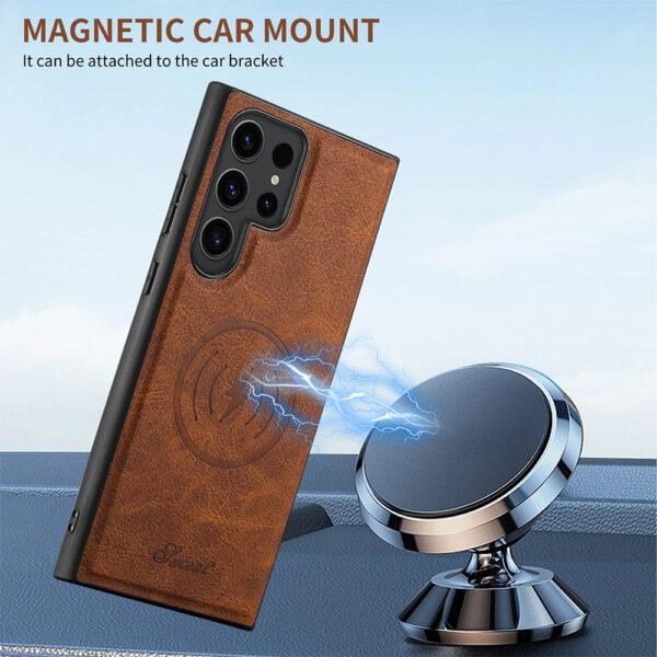 Samsung Note20 Leather Magnetic Phone Case.