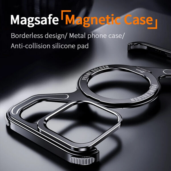 Close-up of MagSafe Magnetic Frame Case