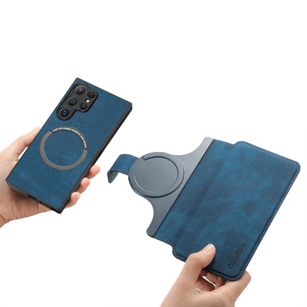 2-in-1 Detachable Wallet Case for Samsung Galaxy S24/S23 Ultra.