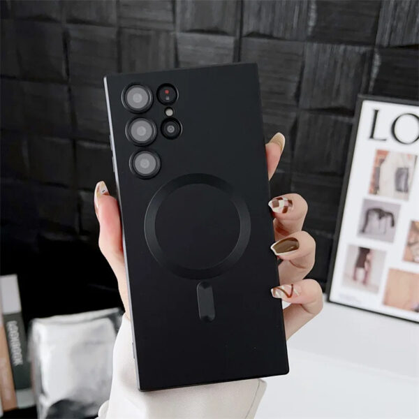 MMatte Magnetic Case for Samsung Galaxy S21–S25