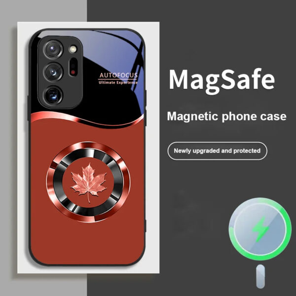 Red Maple Leaf MagSafe Phone Case for Samsung