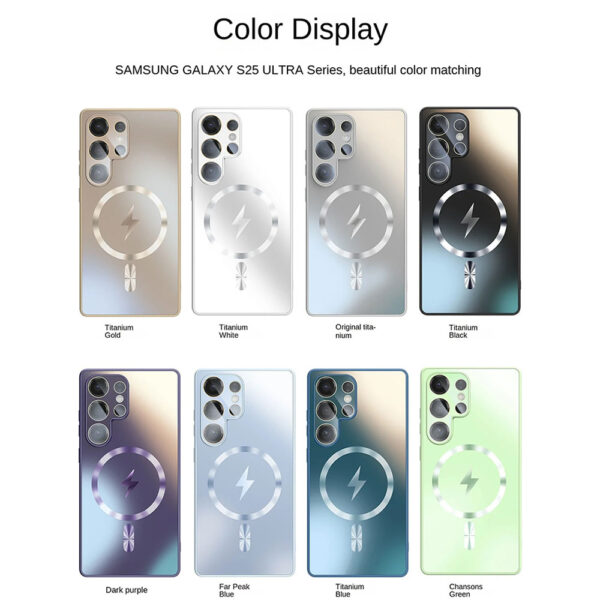 Samsung Ultra Matte Magnetic Case in Titanium Black Finish