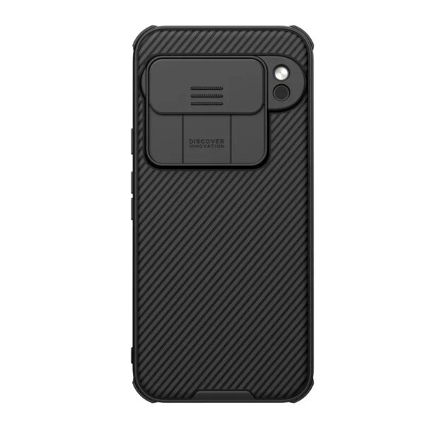 All features in black CamShield case
