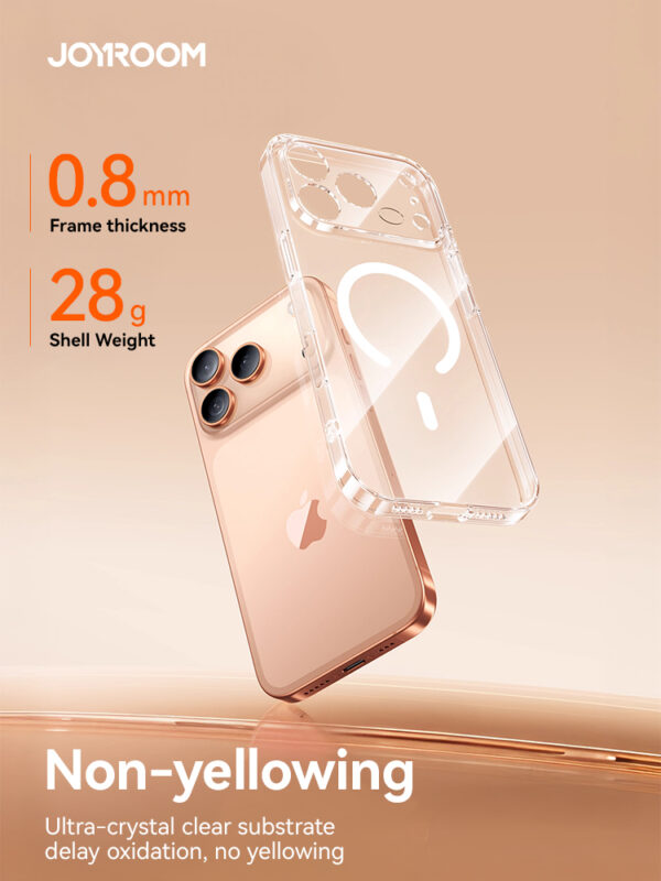 Non-Yellowing Transparent Case for iPhone 17 Pro Max