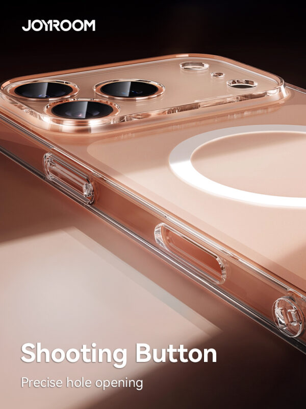 iPhone 17 Pro Max Clear Case with Precise Button Cutouts