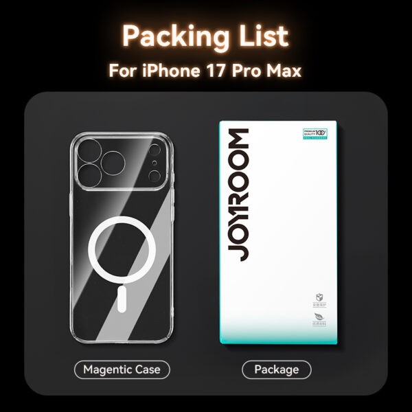 Joyroom Magnetic iPhone 17 Case with Retail Box
