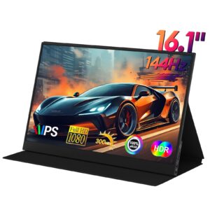 ZEUSLAP P16A portable monitor 16.1-inch 144Hz Full HD IPS display