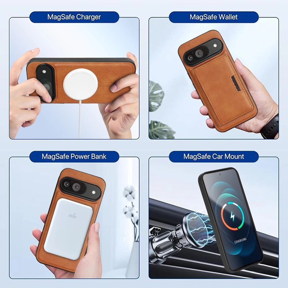 Redmi flip leather wallet case card holder view