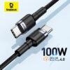Baseus USB-C to USB-C Cable 100W PD Fast Charging Cable